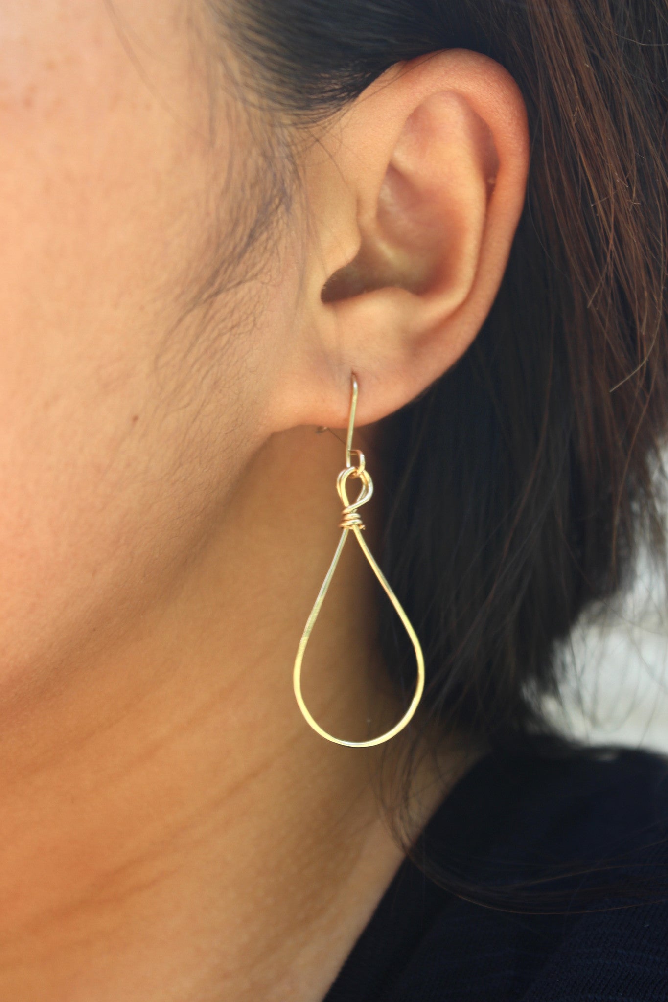 Minimalist Drop Earrings - Designed By Lei