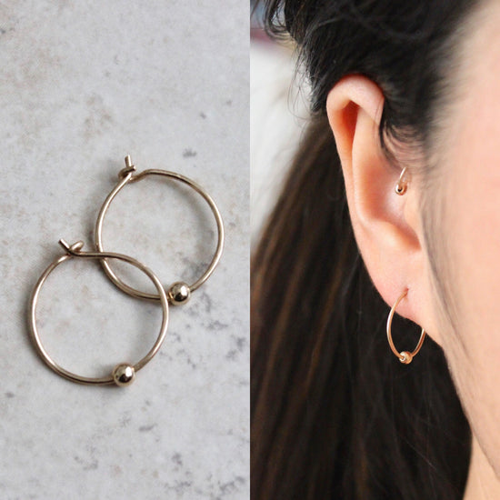 Hoop Earrings - Designed By Lei