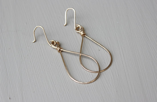 Minimalist Drop Earrings - Designed By Lei
